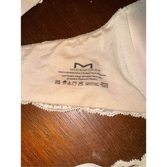 Bundle of 3 Maidenform bras size 36B - Picture 3 of 6